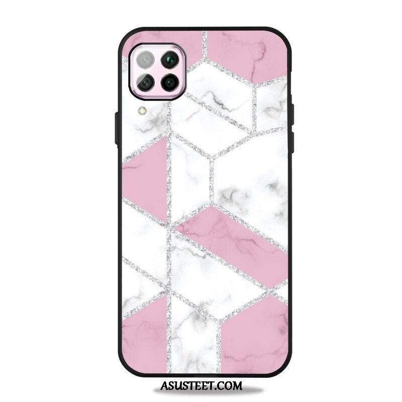 Kuori Samsung Galaxy M12 / A12 Glitter Marble