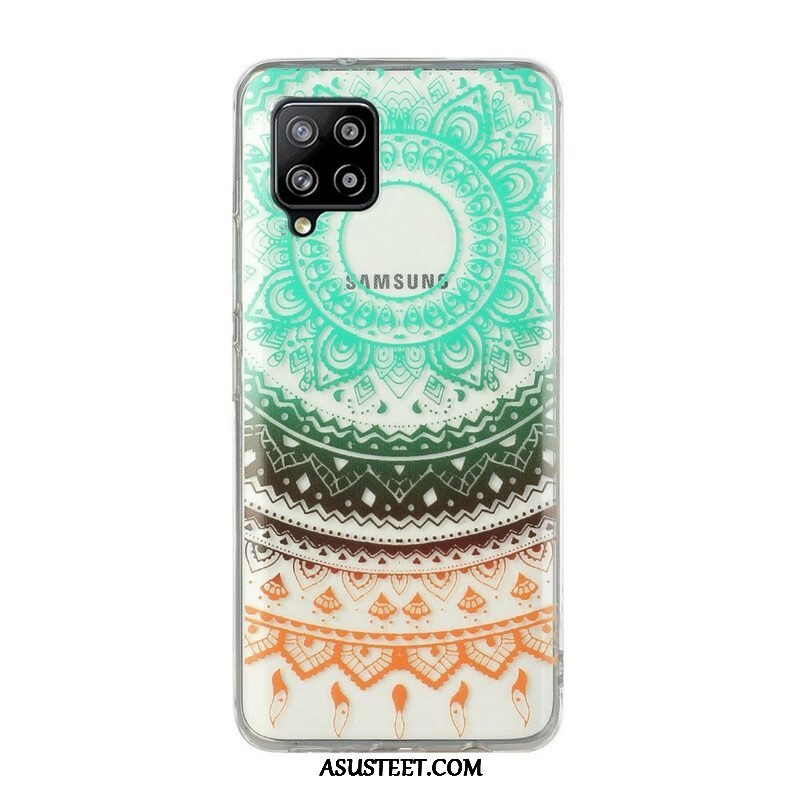 Kuori Samsung Galaxy M12 / A12 Saumattomat Kukat Mandala