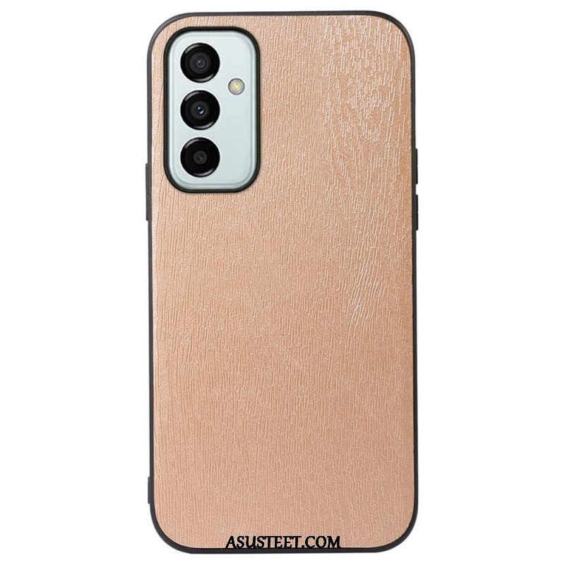 Kuori Samsung Galaxy M23 5G Faux Leather Wood Effect