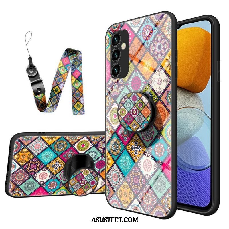 Kuori Samsung Galaxy M23 5G Patchwork Magneettipidike