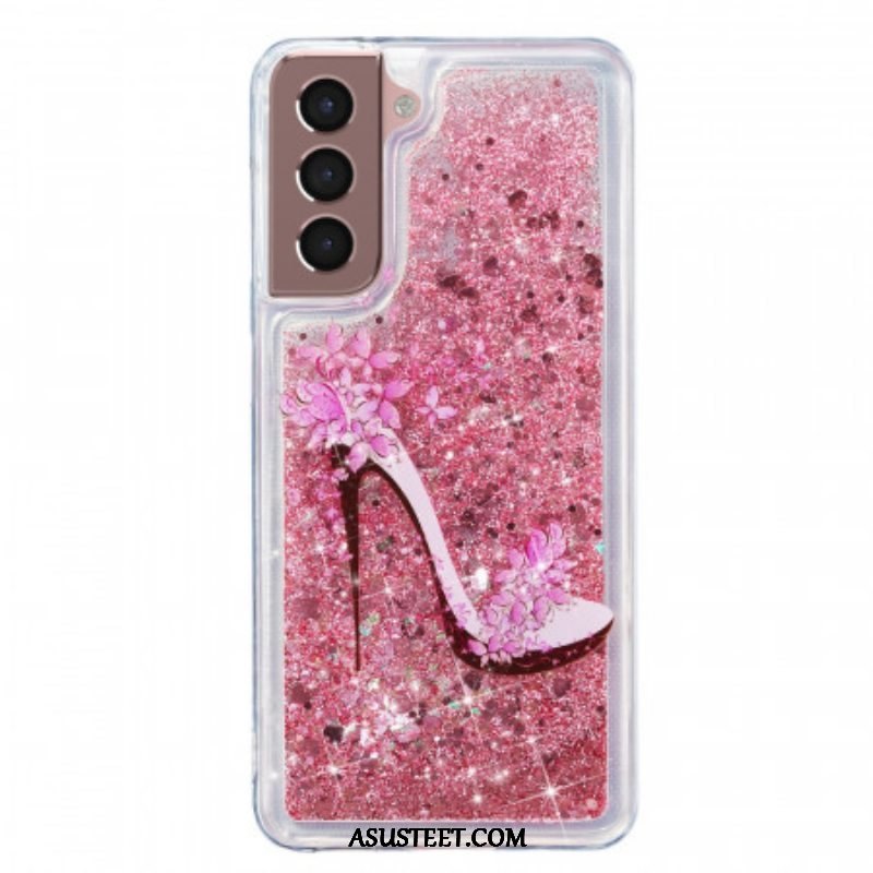 Kuori Samsung Galaxy S22 5G Glitteripumppu