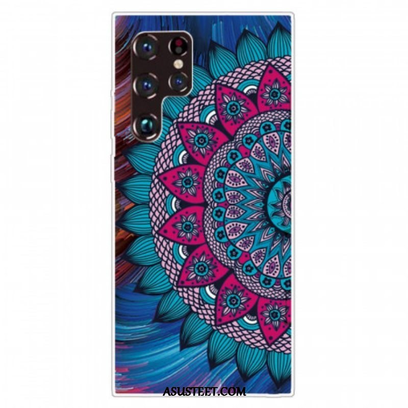 Kuori Samsung Galaxy S22 Ultra 5G Värikäs Mandala