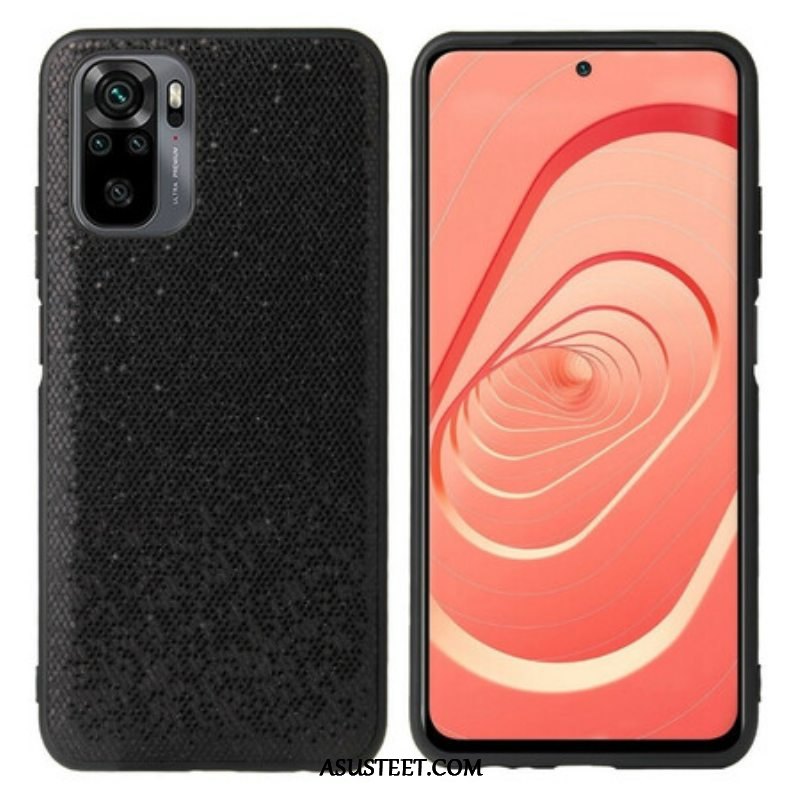 Kuori Xiaomi Redmi Note 10 / 10S Mustat Paljetit