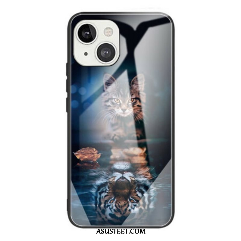 Kuori iPhone 13 Mini My Tiger Tempered Glass