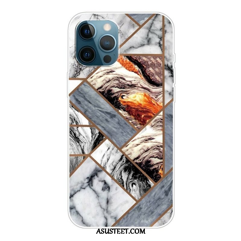 Kuori iPhone 13 Pro Decline Geometric Marble