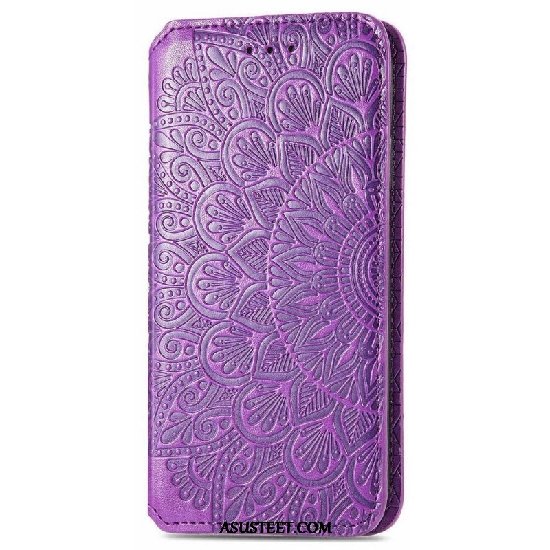 Puhelinkuoret Samsung Galaxy M53 5G Kotelot Flip Mandala