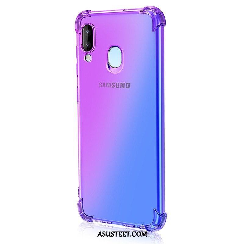 Samsung Galaxy M20 Kuoret Kaltevuus Sininen Violetti Tähti Puhelimen