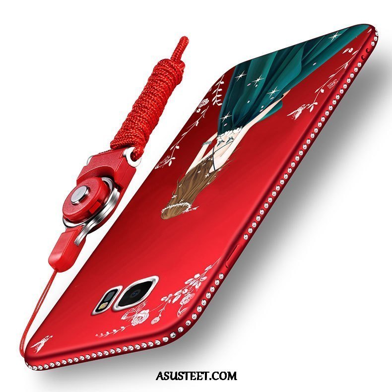 Samsung Galaxy S7 Kuori Kuoret Net Red Suojaus Murtumaton Pehmeä Neste Puhelimen