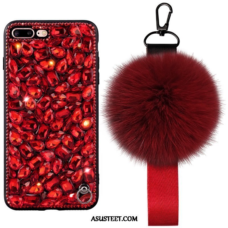 iPhone 7 Plus Kuoret Net Red Punainen Lasi Tide-brändi Luova